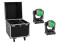 Set 2x LED IP TMH-W285 Hypno Moving Head Wash + Flightcase with wheels