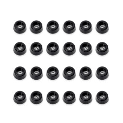 4906 M 24 AH - Lot de 24 x PIEDS EN CAOUTCHOUC 38 mm x 10...