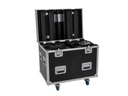 Flightcase HIGHLINE 4x LED IP TMH-S250/B250, mit Rollen