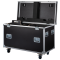 Case for 2x Showtec Goliath