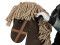 Halloween Figure Girl on Pony, animated, 90cm