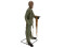 Halloween Figure Alien Zombie, animated, 190cm