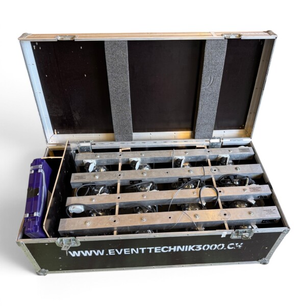 Occasion Set 4x Par30 Bars inkl. Case und Zubehör