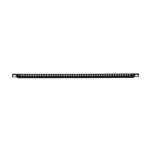 RACK U PAN 1/3 ROUND - Panneau de rack en U 19" 1/3 U avec trous d’aération ronds | acier