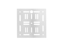 Trussmontageplatte Aluminium 305x305x5mm