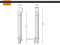 Claw Spacer 330mm