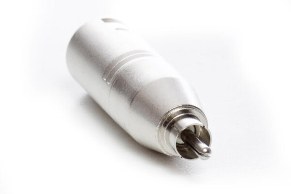 Adapter XLR 3pin male to Chinch male