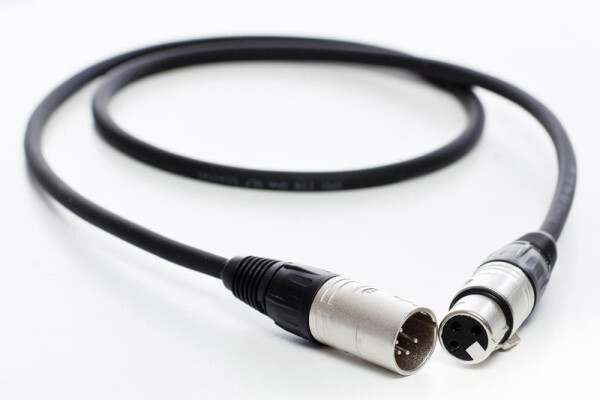 GLT XLR DMX Adapter 5pin female / 3pin male 1m