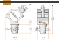 Half Coupler Small 35 Halfconical 32-35/30/35kg