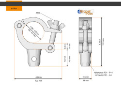 Half Coupler Slim Halfconical 48-51/30/300kg