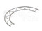 F22 circle piece for Ø 3,0m 90° H