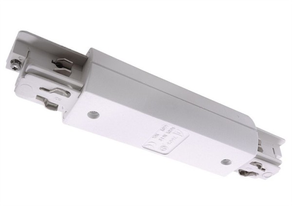 straight connector square with power supply option Track system 3-Phases 230V