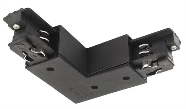 3-phasen Eck-Verb. 90° Erde außen schwarz quadr.