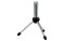 Mini Desk Mic. Stand Chrome 15 cm
