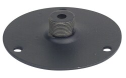Mounting Plate 60 mm for Gooseneck Black
