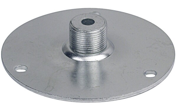 Mounting Plate 60 mm for Gooseneck Chrome