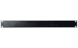 19 inch Blindpanel Black 1U