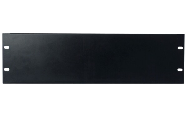 19 inch Blindpanel Black 3U