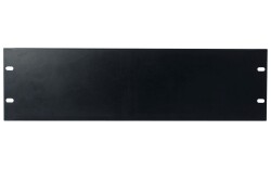 19 inch Blindpanel Black 3U