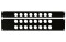 19 inch Connector-panel 1U for 8 XLR (D-Size)