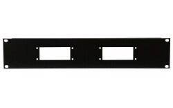 19 inch Connector-panel 2U for 16 XLR (D-Size)