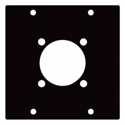 DAP Speakon panel 2 segments