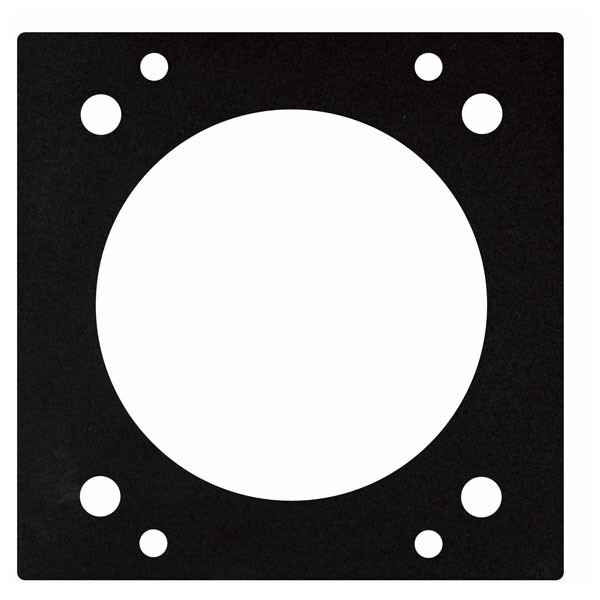 Rack Blindplatte für CEE 5-Pol 16A (61,5 mm), 2 Einteilungen