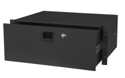 19 Inch Drawer with keylock 4U (483 x 350 x 176 mm,...
