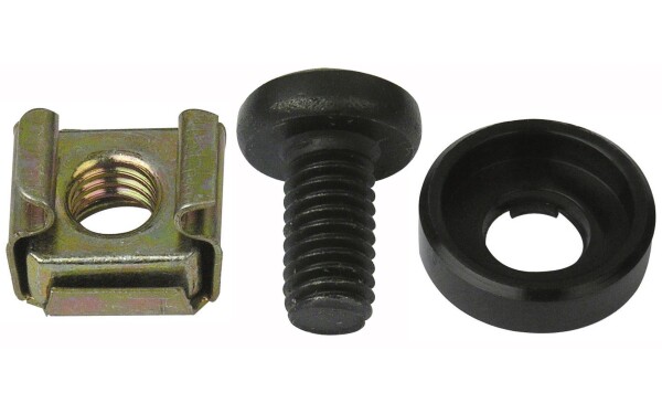 Mounting Set 10 x Screwbolt, nut and protectionring