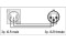 FLA51 - XLR M. 3p. chassis to XLR F. 3p.