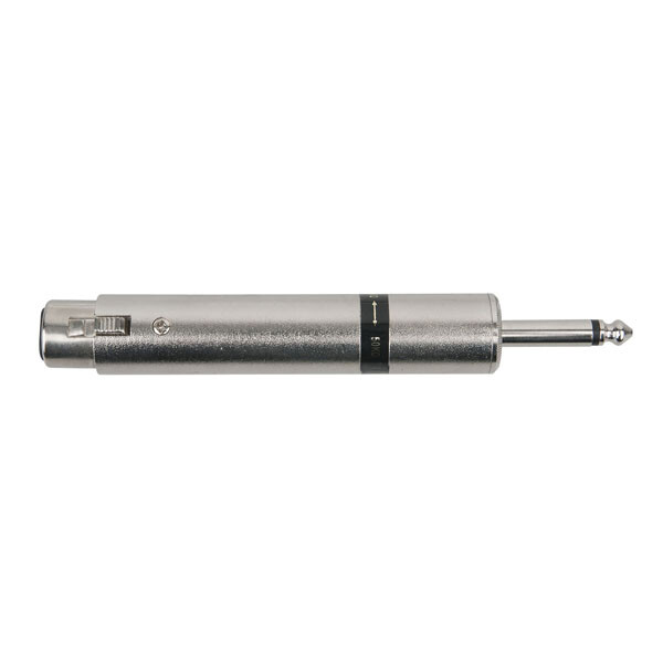 DAP Adaptateur Jack 6.35mm mâle vers XLR fem.