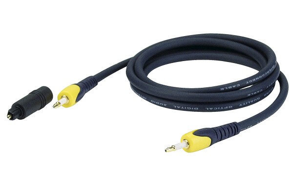 FOP02 - Miniplug to Miniplug Black