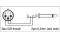 XGA23 - XLR/F 3p. to Jack/M mono