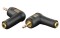XGA08 - Mini Jack/M stereo to Mini Jack/F, 90°