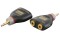XGA40 - Mini Jack/M to 2 x Mini Jack/F Incl. 2 x 10 kilo-Ohm resistors