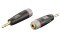 XGA43 - Mini Jack/M mono to Mini Jack/F Incl. 2x 10 kOhm resistors