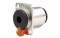 Jack-F locking Chassis Nickel housing