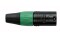 XLR 3p. Connector Male, Black housing Green endcap