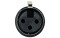 DAP XLR 3p. Connector Female Black housing Black