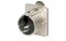 XLR 5p. Chassis Female Nickel housing