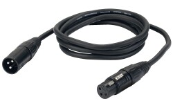 FL01 - bal. XLR/M 3 p. to XLR/F 3 p. 0,75 m