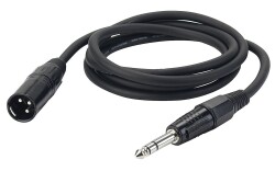 FL04 - bal. XLR/M 3 p. to Jack stereo 1,5 m