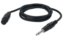 FL02 - unbal. XLR/F 3 p. to Jack mono 1,5 m