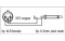 FL02 - unbal. XLR/F 3 p. to Jack mono 1,5 m