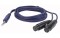 FL36 - 2 bal. XLR/M 3 p. to Jack stereo 1,5 m