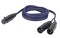 FL39 - bal. XLR/F 3 p. to 2 XLR/M 3 p. 1,5 m