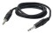 FL05 - mono jack m to mono jack m, black, 1.5m