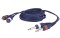 FL23 - 2 x Klinke M Mono zu 2 x Cinch M Mono, Dunkelblau 3m