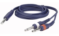 FL34 - stereo Jack to 2 mono Jack L/R 6 m