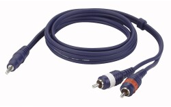 FL30 - stereo mini Jack to 2 RCA Male L/R 6 m